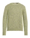 Massimo Alba Man Sweater Sage Green Size M Wool, Mohair Wool, Silk