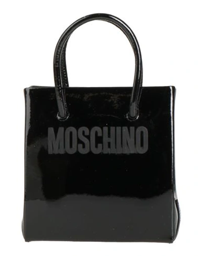 Moschino Woman Handbag Black Size - Soft Leather