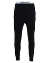 Dsquared2 Underwear Ribbed Leggings With Logoed Waistband In Black