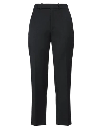 Chloé Woman Pants Midnight Blue Size 10 Virgin Wool, Elastane In Black