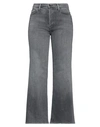 Mother Woman Jeans Black Size 29 Cotton, Modal, Polyester, Elastane In Black