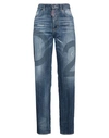Dsquared2 Delavè Jennifer Cropped Fit Denims 16cm In Blue