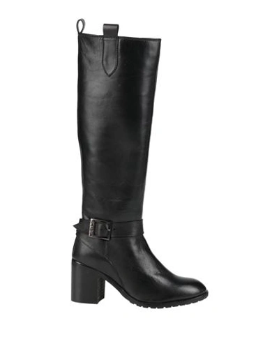 Gai Mattiolo Woman Knee Boots Black Size 10 Soft Leather