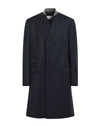 Maison Margiela Men's Wool Coat In Blue