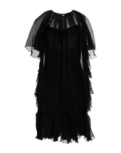 Dsquared2 Woman Short Dress Black Size 8 Silk