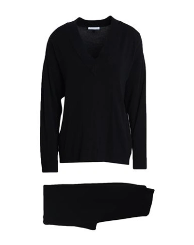 Verdissima Woman Sleepwear Black Size L Viscose, Polyamide