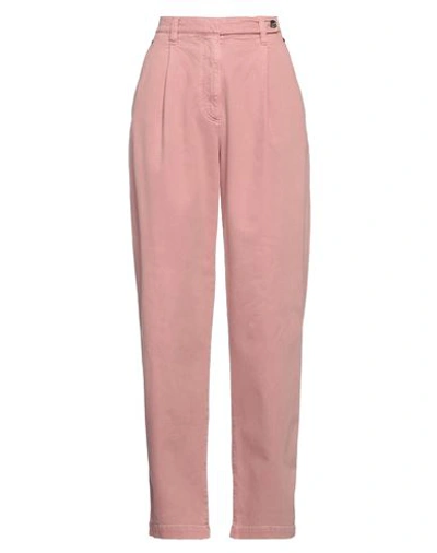Brunello Cucinelli Woman Jeans Antique Rose Size 10 Cotton, Elastane In Pink