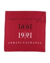 Armani Exchange Woman Scarf Burgundy Size - Silk In Red