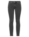 Lee Woman Jeans Black Size 27w-31l Cotton, Polyester, Elastane In Black