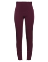 Simona Corsellini Woman Pants Deep Purple Size 2 Polyester, Elastane In Purple