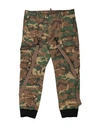 Dsquared2 Man Pants Brown Size 32 Cotton In Brown