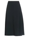Aspesi Woman Midi Skirt Black Size 4 Triacetate, Polyester
