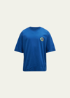 Marni X No Vacancy Inn Branding Snake T-shirt In Blue