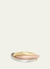 L'objet Tricolor Napkin Rings, Set Of Four In Unassigned