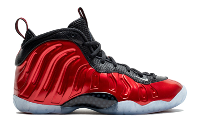 Pre-owned Nike Little Posite One Metallic Red (2023) (gs) In Varsity Red/black/white
