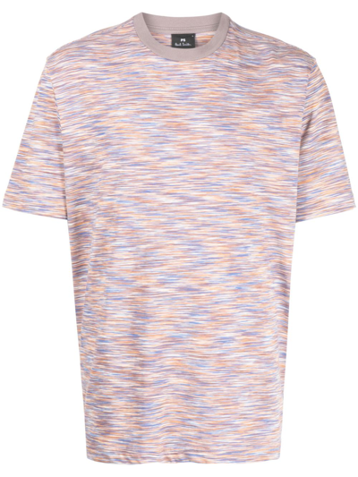 Ps By Paul Smith Abstract-print Cotton T-shirt In Multicolour