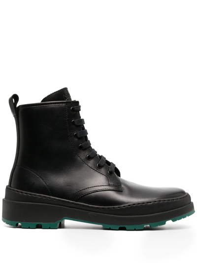 Camper Brutus Ankle Boots In Black