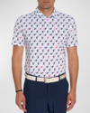 Robert Graham Stinger Performance Polo In White