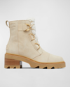Sorel Joan Now Lace Cozy In Bleached Ceramic,
