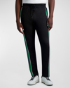 KARL LAGERFELD MEN'S COLORBLOCKED TRACK PANTS