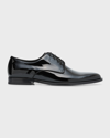 Dolce & Gabbana Leather Derby. In Blk