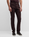 ZEGNA MEN'S COTTON-STRETCH 5-POCKET PANTS