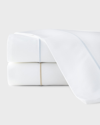Sferra Marcus Classic Queen Sheet Set In White
