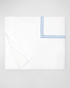 Sferra Grande Hotel Duvet Cover, Full/queen In White/fern