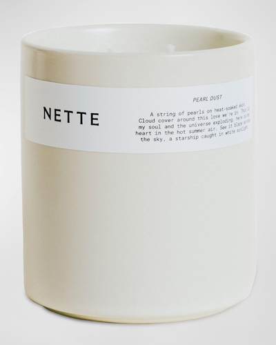 Nette Pearl Dust Candle, 311 G In Neutral