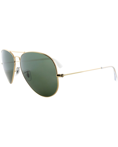 Ray Ban Unisex Rb3026 L2846 62mm Sunglasses In Gold