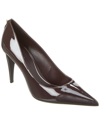 Valentino Pointed Toe Pumps With Stiletto Heel And Stud Embellishments In Black