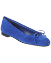 MANOLO BLAHNIK MANOLO BLAHNIK VERALLI SUEDE FLAT