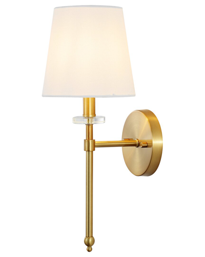 Jonathan Y Olivia 6in 1-light Modern Midcentury Iron Led Vanity In Gold