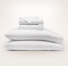 Boll & Branch Organic Signature Patterned Sheet Set In White