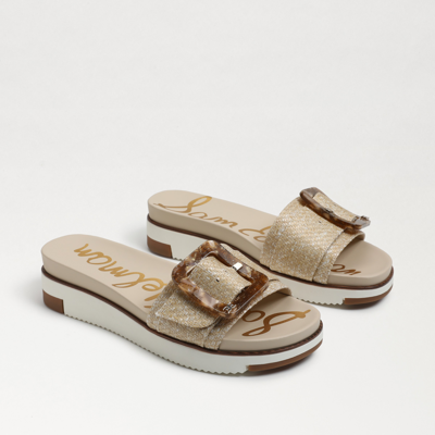 SAM EDELMAN SAM EDELMAN ARIANE SLIDE SANDAL EGGSHELL WEAVE