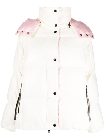 Moncler Parana Down Jacket In White