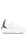 REDV BOWALK LOW-TOP LEATHER SNEAKERS