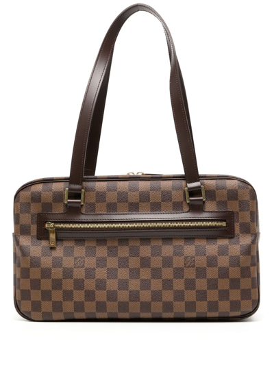 Pre-owned Louis Vuitton 2005  Cite Gm Shoulder Bag In Brown
