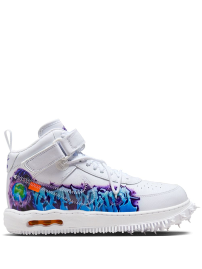 Nike X Off-white Air Force 1 系带运动鞋 In White