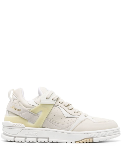 Axel Arigato Astro Panelled Sneakers In Beige,white