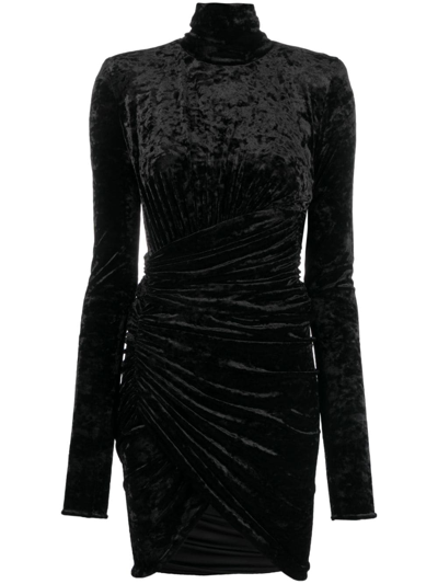 Alexandre Vauthier Black Long Sleeve Dress