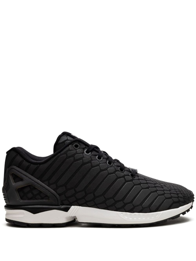 Adidas Originals Zx Flux "xeno" Sneakers In Black