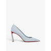 Christian Louboutin Condora Suede Red Sole Pumps In Paseo