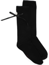 Simone Rocha Sock40d0639 Black Black Pearl In Black