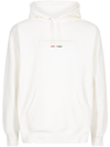 SUPREME LOGO-EMBOSSED DRAWSTRING HOODIE