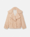 STELLA MCCARTNEY SHORT TEDDY COAT