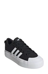 Adidas Originals Superstar Bonega Platform Sneaker In Black/ White/ Black