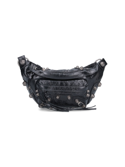 balenciaga fanny pack black