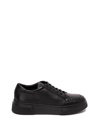 GIORGIO ARMANI LEATHER SNEAKERS