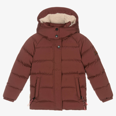 Toastie Red Down Padded Puffer Coat